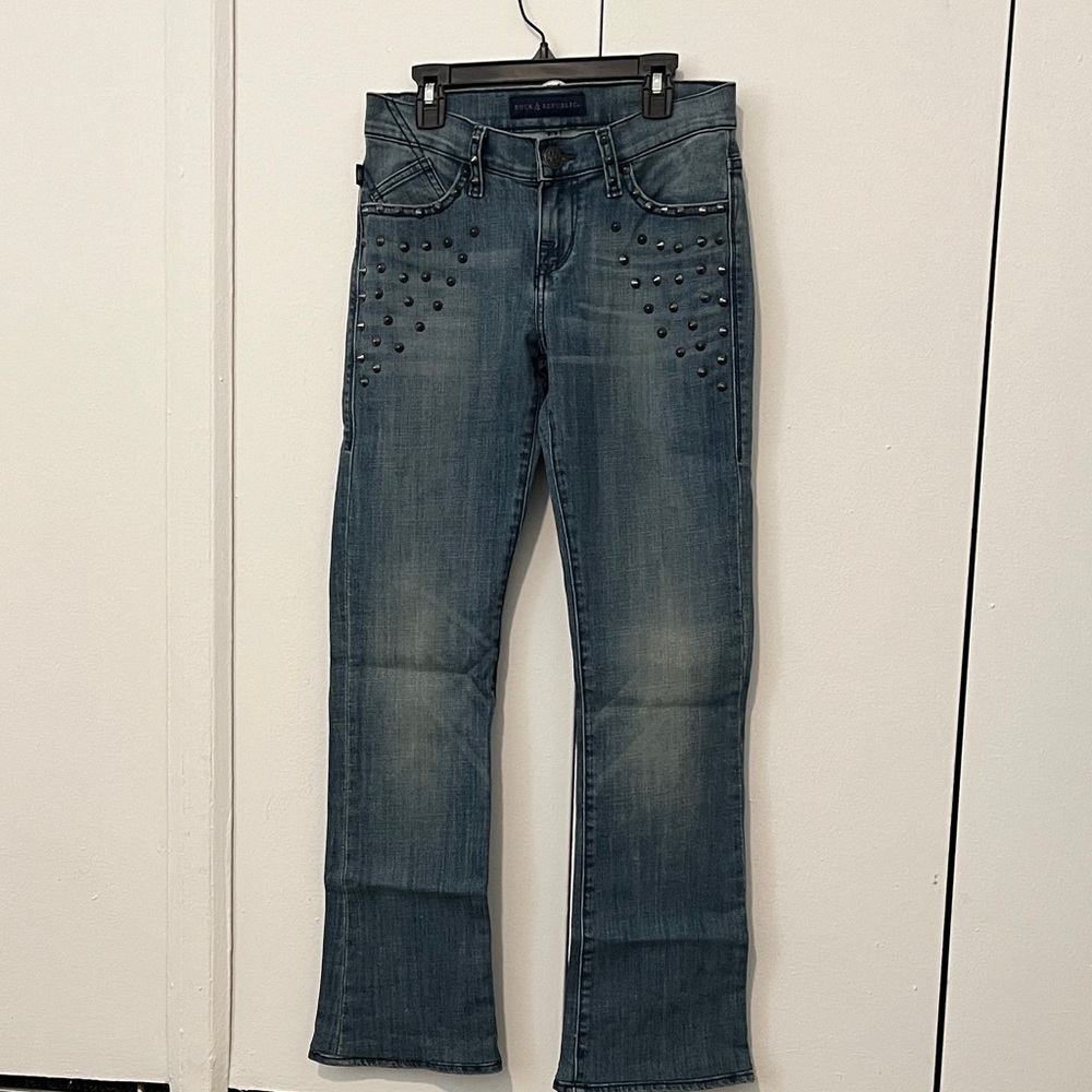 Rock & Republic Dark Blue Flare Jeans